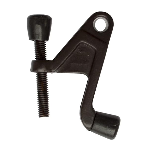 Orca Hardware Heavy Duty Hinge Pin Door Stop, With Black Tip, Zinc Alloy, US10B Oil-Rubbed Bronze Finish TH-HPHD-10B - main